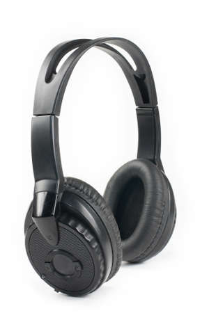 headphones isolate on whitebackの写真素材