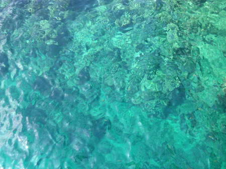 Crystal Clear Sea Water Backgroundの素材