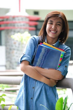 happy studentの写真素材