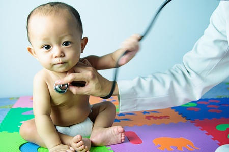 baby healthcareの写真素材