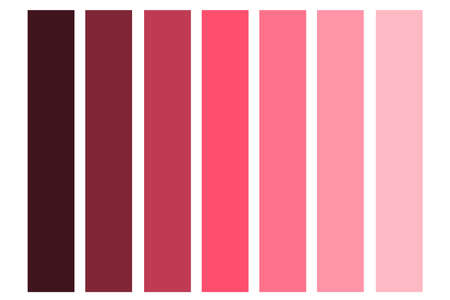 Pastel Color Selection Background Design Paint Color Catalogのイラスト素材