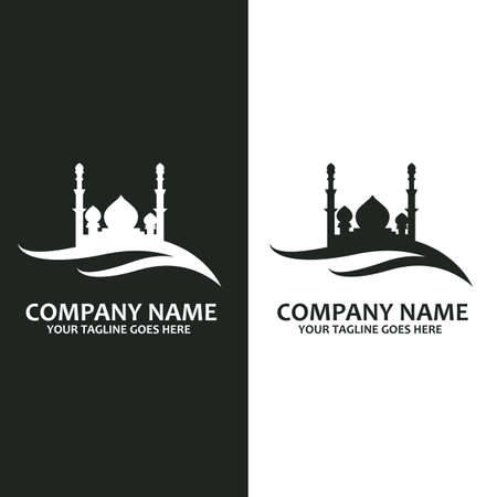 logo vector icon template for the month of Ramadan Kareemのイラスト素材