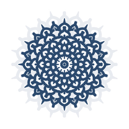 Luxury Ornamental Mandala, Floral Mandala Design, Illustration Background Templateのイラスト素材