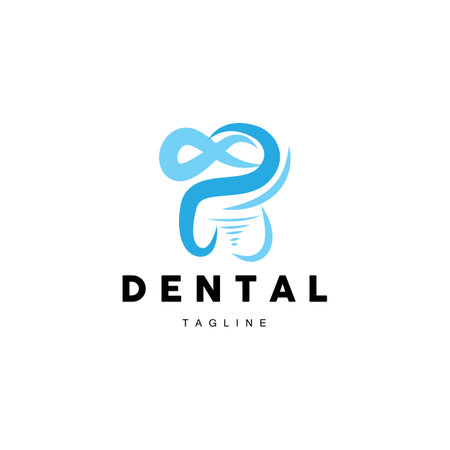 Tooth Logo, Dental Care Vector, Illustration Icon Designのイラスト素材