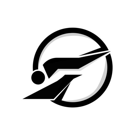 R Letter Logo Design, Vector Symbol Illustration, Alphabet Brand Logotype Designのイラスト素材