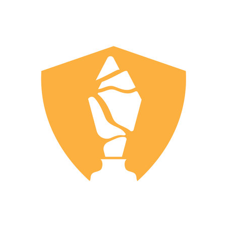 Trophy Logo, Winning Vector For Sports Tournament, Creative And Unique Illustrationのイラスト素材