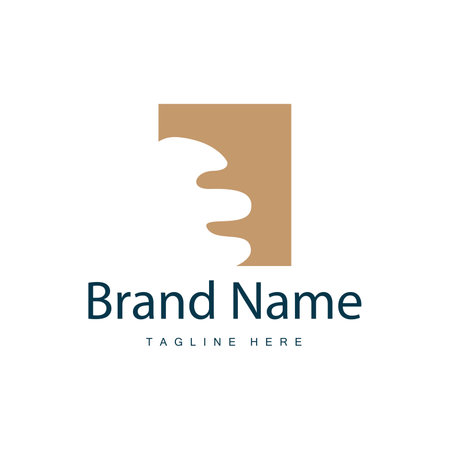 E letter logo in simple style Luxury product brand template illustrationのイラスト素材