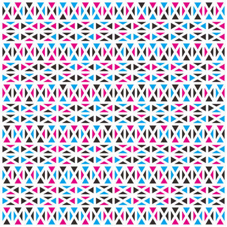 Colorful Triangle Pattern Wallpaperの写真素材