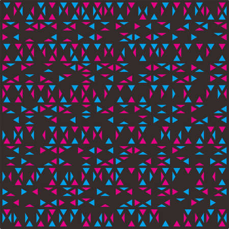 The Dark Colorful Triangle Pattern Wallpaperの写真素材