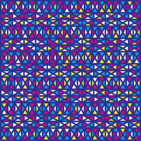 Colorful Triangle Pattern Wallpaperの写真素材