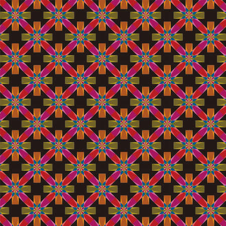 The Dark Batik Design Pattern Wallpaperの写真素材