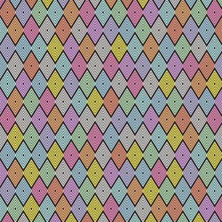 The Dark of Colorful Line Pattern Wallpaperの写真素材
