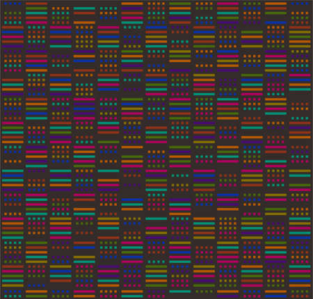 The Best Design with Colorful Pattern Wallpaper in the Dark Backgroundの写真素材