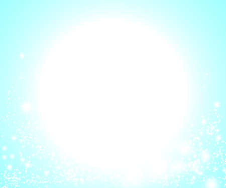 Winter Background with Snowflakesの写真素材