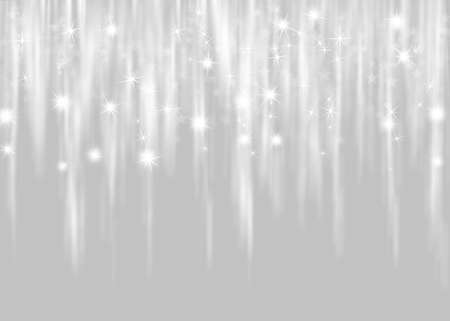 Elegant Christmas background with snowflakes and place for text.の写真素材
