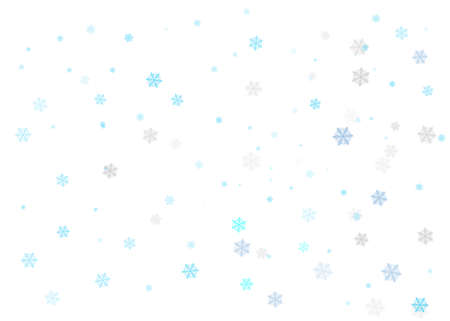 Winter Background with Snowflakesの写真素材