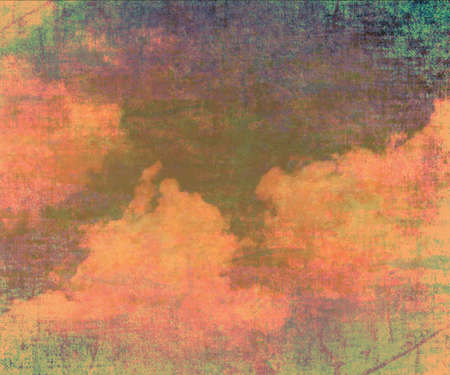 cloud on old paper texture background