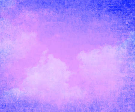 cloud on old paper texture backgroundの写真素材