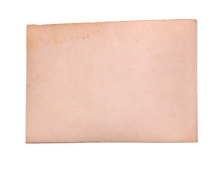 Reverse side of an old photo print with a decorative borderの写真素材