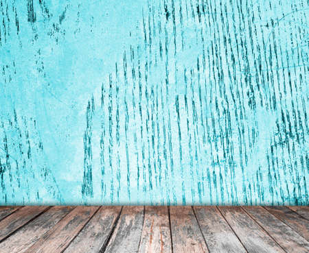 room interior vintage with  wood floor backgroundの写真素材