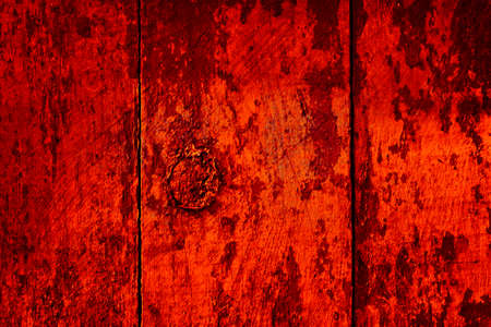 Vintage wood background with peeling paint.の写真素材
