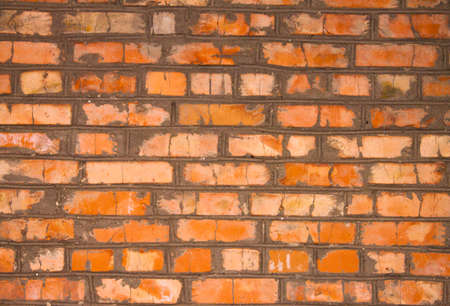 Background of brick wall textureの写真素材