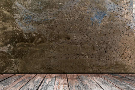 room interior vintage with wood floor background