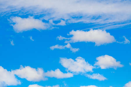 Blue sky with clouds