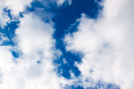 Blue sky with clouds. Natureの写真素材