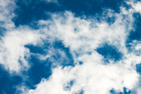 Blue sky with clouds. Natureの写真素材