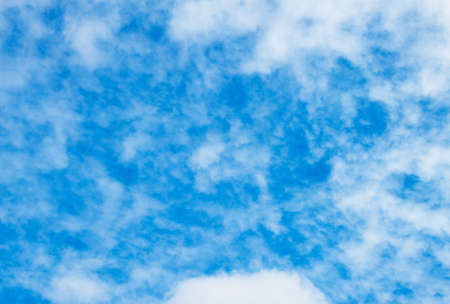 Blue sky with clouds. Natureの写真素材