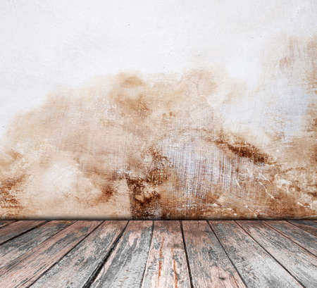 room interior vintage with  wood floor backgroundの写真素材