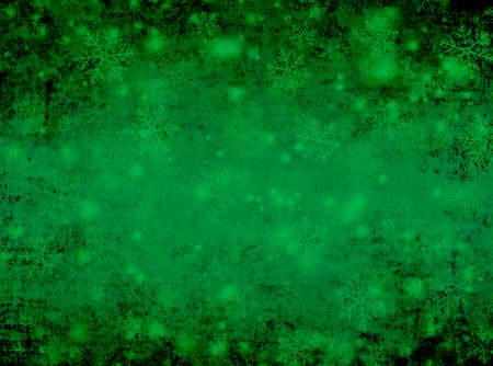 Magic christmas background with snowflakes in winterの写真素材