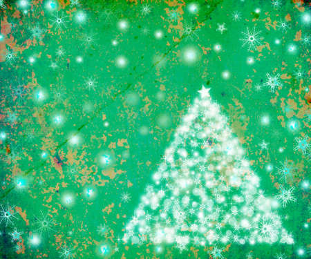 Christmas and New year  background with Christmas tree.の写真素材