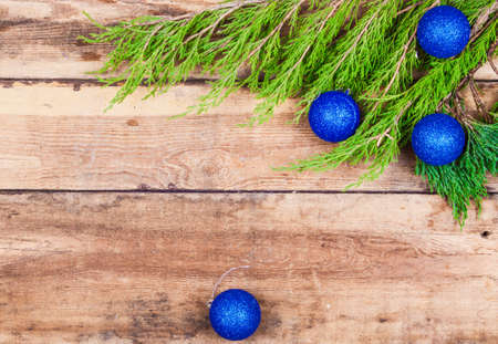 Christmas and New year decorationsの写真素材