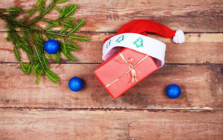 Christmas and New year decorationsの写真素材