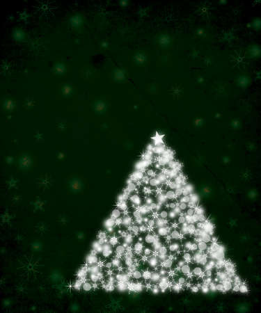 Christmas and New year  background with Christmas tree.の写真素材