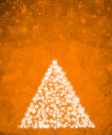 Christmas and New year background with Christmas tree.の写真素材