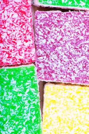 Color marmelade candies close upの写真素材
