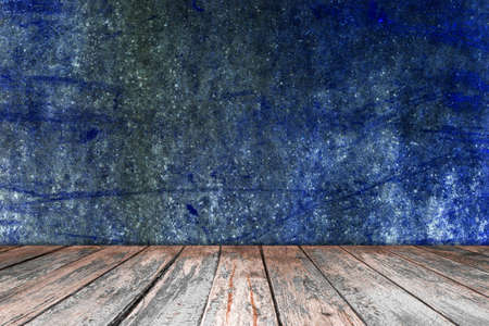 room interior vintage with wood floor backgroundの写真素材