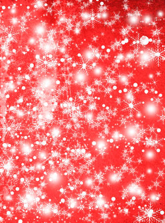Christmas and New Year background with snowflakesの写真素材