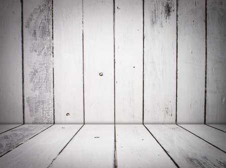 room interior vintage with wood floor backgroundの写真素材