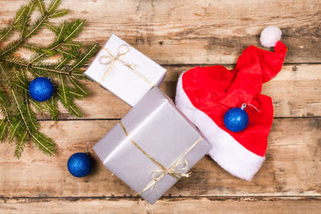 Christmas and New year decorationsの写真素材