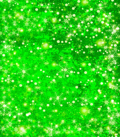 Christmas and New Year background with snowflakesの写真素材