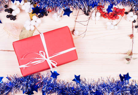 Christmas and New year decorationsの写真素材
