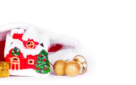 Christmas and New year decorationsの写真素材