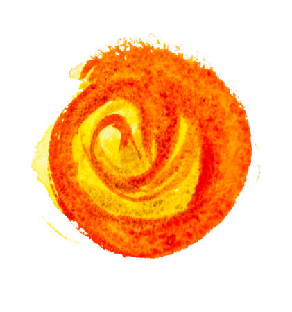 watercolor texture paint stain abstract illustrationの写真素材