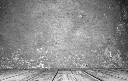 room interior vintage with wood floor backgroundの写真素材