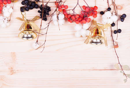 Christmas and New year decorationsの写真素材
