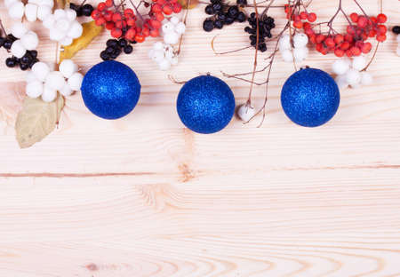 Christmas and New year decorationsの写真素材